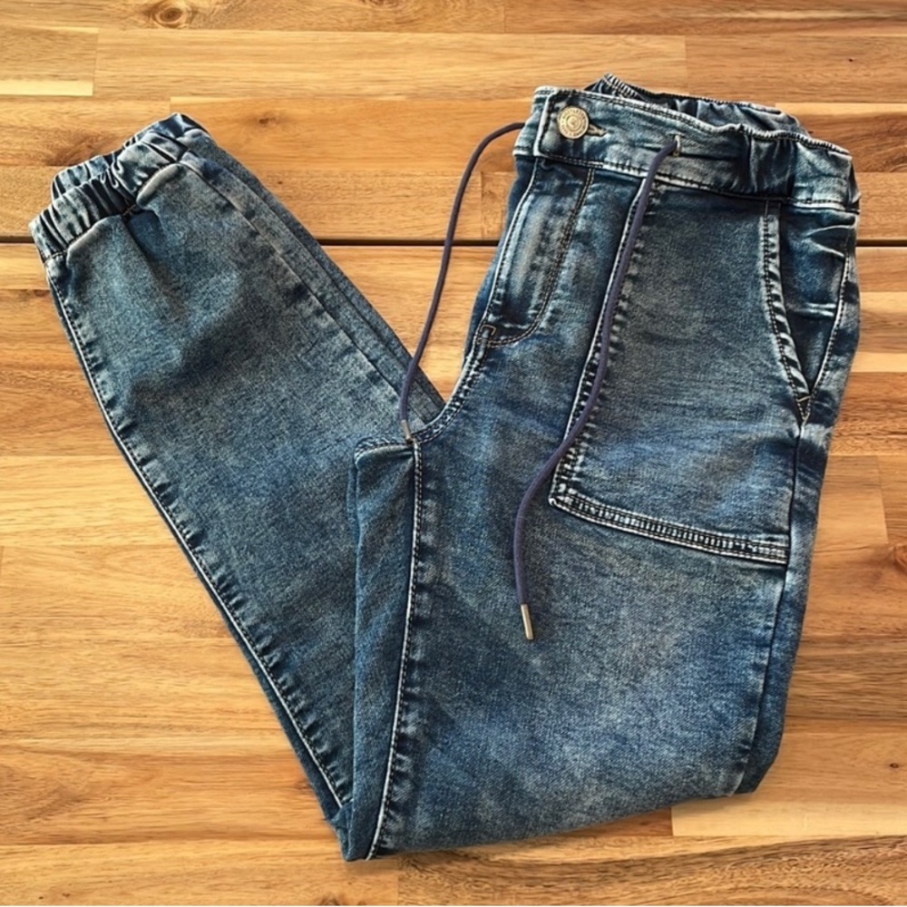 Bootlegger High Rise Denim Jogger size 27